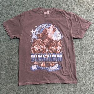 Ryan Bingham Wolf Graphic Tee